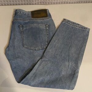 One Teaspoon Light Blue Straight Jeans